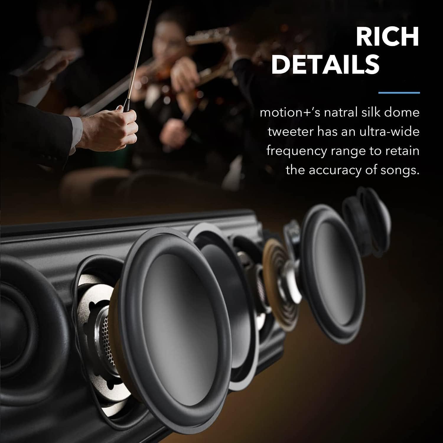 アンカー　サウンドコアー　モーションプラス Amazon.com: Soundcore Motion+ Bluetooth Speaker with Hi-Res 30W